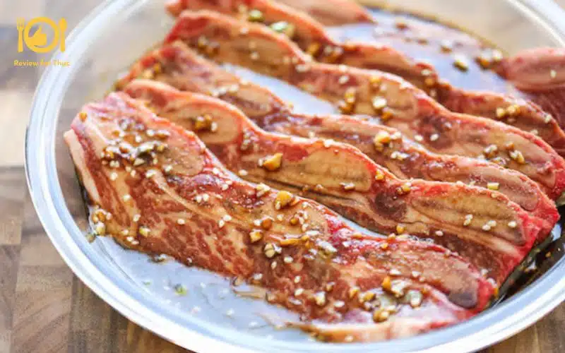 Sườn bò nướng BBQ: Hương vị chuẩn Hàn Quốc đậm đà tại nhà 7 sườn bò nướng bbq