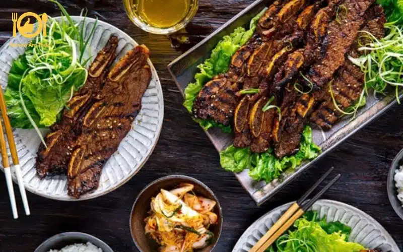 Sườn bò nướng BBQ: Hương vị chuẩn Hàn Quốc đậm đà tại nhà 9 sườn bò nướng bbq