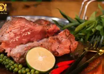 thăn bò nướng