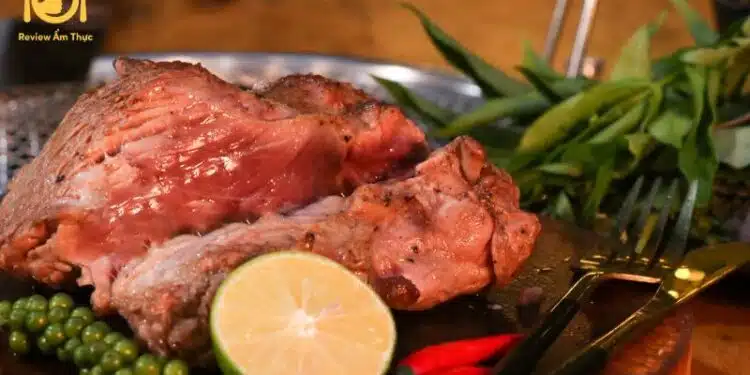 thăn bò nướng
