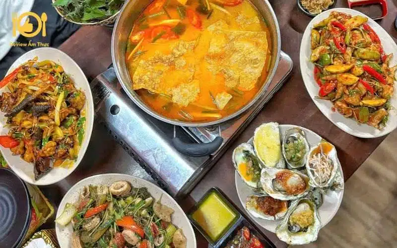 Review quán Vua Hàu Nướng - Vị tươi ngon số 1 tại Hà Nội 9 vua hàu nướng