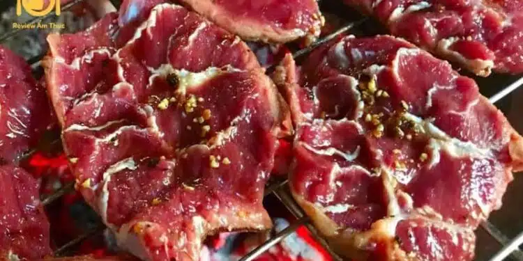 bắp bò nướng mọi