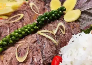 bắp bò nướng nước mắm