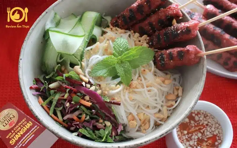 Hướng dẫn làm bún thịt nướng ngon, thơm chuẩn vị tại nhà 20 bún thịt nướng