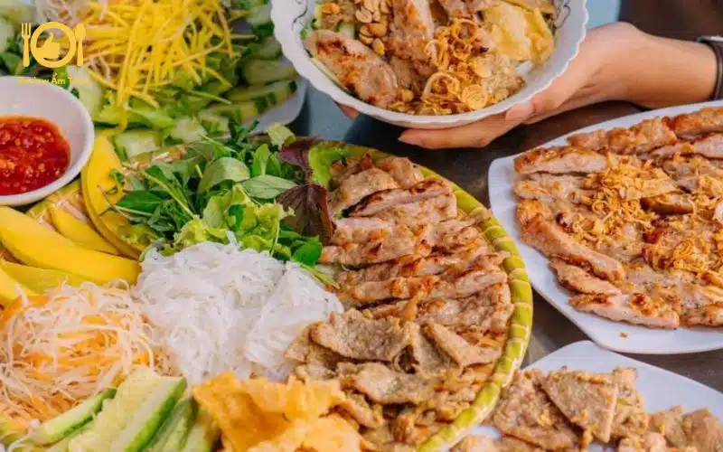 Review bún thịt nướng bà Sáu - Thiên đường ẩm thực tại Quy Nhơn 6 Bún thịt nướng bà Sáu