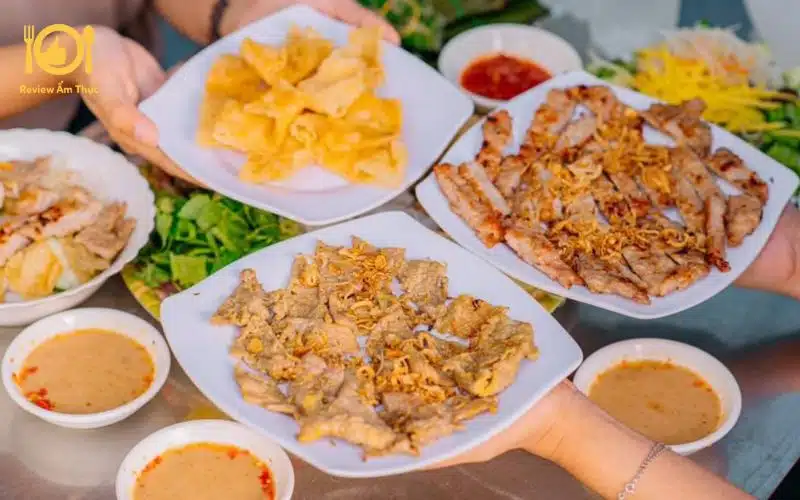 Review bún thịt nướng bà Sáu - Thiên đường ẩm thực tại Quy Nhơn 9 Bún thịt nướng bà Sáu