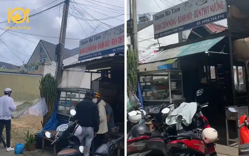Review quán bún thịt nướng bà Tám Đà Lạt ăn một lần nhớ mãi 8 bún thịt nướng bà tám đà lạt