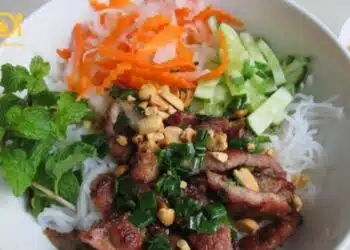 bún thịt nướng bmt