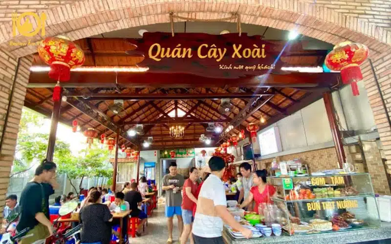 Review quán bún thịt nướng Cây Xoài siêu ngon tại Gò Vấp 8 bún thịt nướng cây xoài