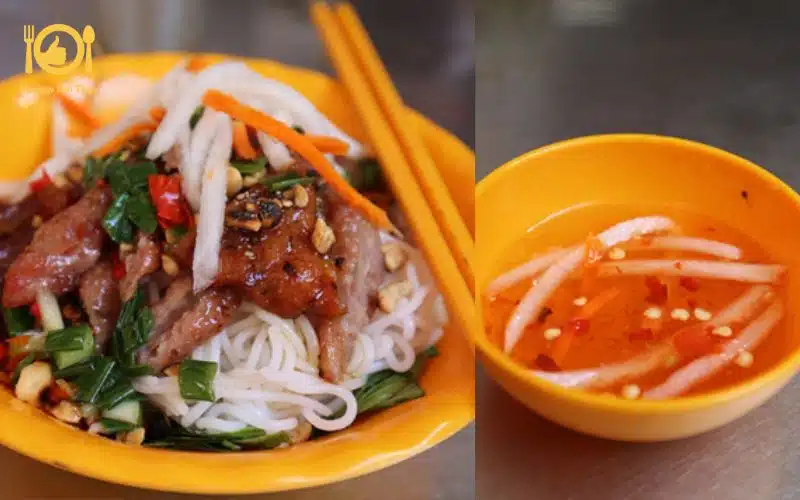 Top 4 quán bún thịt nướng chợ Bàn Cờ ngon miễn bàn, giá hạt dẻ 7 bún thịt nướng chợ bàn cờ