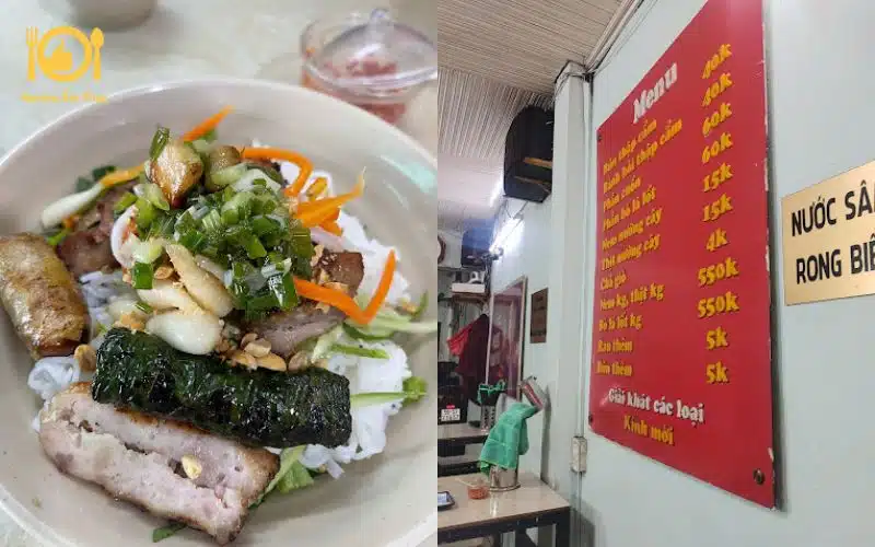 Review bún thịt nướng Chu Văn An có gì mà đông khách đến vậy? 9 bún thịt nướng chu văn an