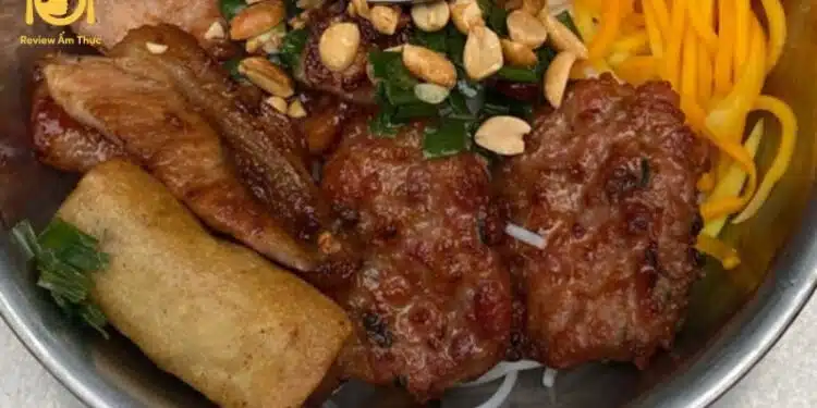 bún thịt nướng cô nga