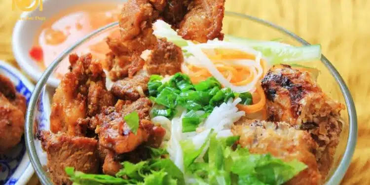 bún thịt nướng hà tĩnh