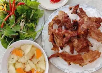 bún thịt nướng hải dương