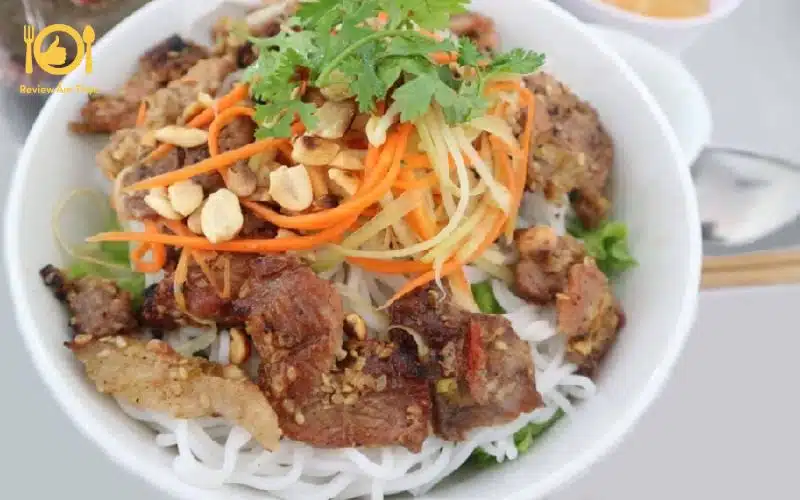 Top 4 quán bún thịt nướng Hoàng Diệu - Ăn một lần là nhớ! 7 Bún thịt nướng Hoàng Diệu