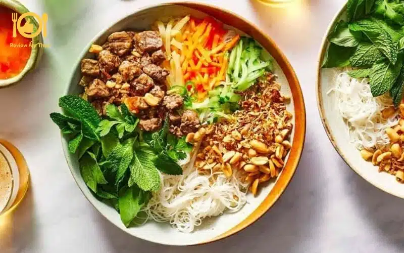 Review 4 quán bún thịt nướng Hội An ngon nhất phố cổ bạn nên thử 6 bún thịt nướng hội an