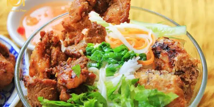 bún thịt nướng hội an