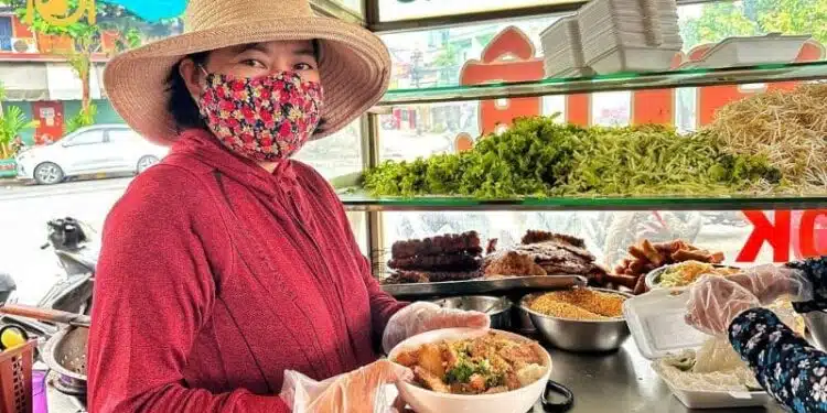 bún thịt nướng huệ