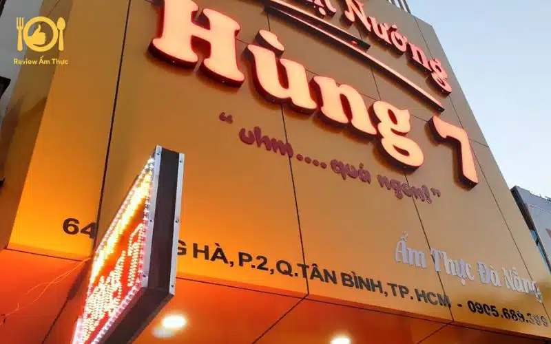 Review quán bún thịt nướng Hùng 7 phong cách Đà Nẵng siêu độc lạ 8 bún thịt nướng hùng 7