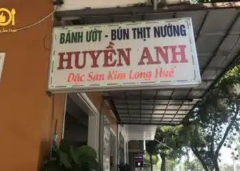 bún thịt nướng Huyền Anh