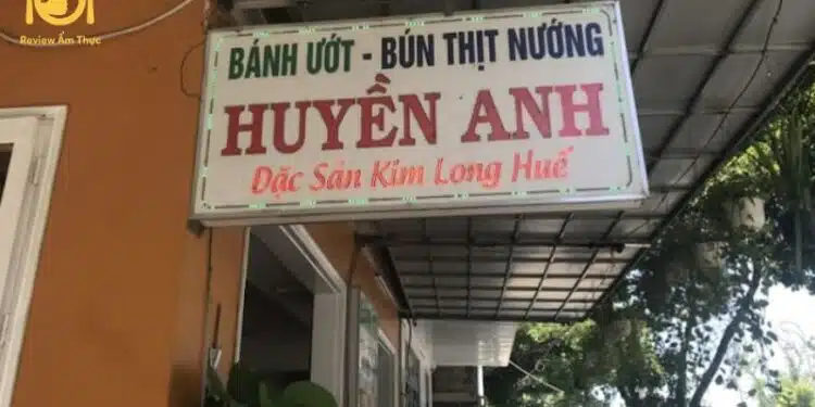 Review quán bún thịt nướng Huyền Anh ngon bậc nhất xứ Huế 6 bún thịt nướng Huyền Anh
