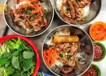 bún thịt nướng kiều bảo đề thám