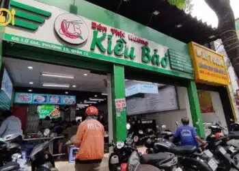 bún thịt nướng kiều bảo lữ gia