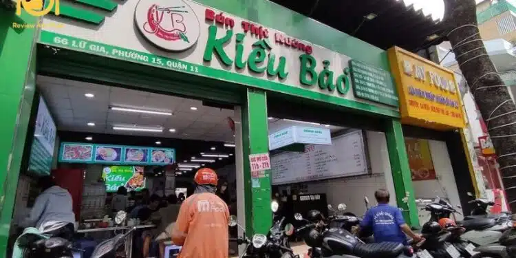 bún thịt nướng kiều bảo lữ gia