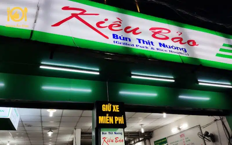 Review quán bún thịt nướng Kiều Bảo Quang Trung chi nhánh Gò Vấp 7 bún thịt nướng kiều bảo quang trung