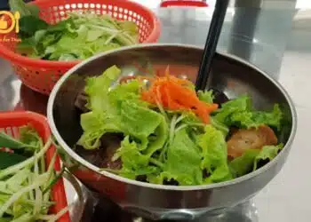 bún thịt nướng kiều bảo quang trung