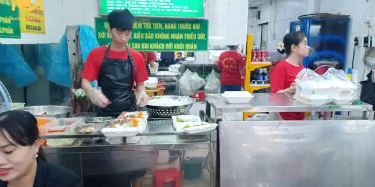 bún thịt nướng kiều bảo tô hiến thành