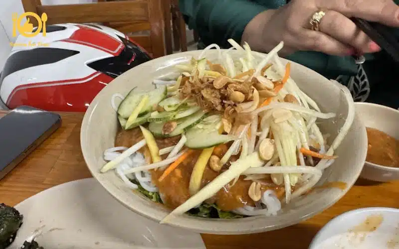 Review chi tiết quán bún thịt nướng Kim Anh nổi tiếng ở Đà Nẵng 9 bún thịt nướng kim anh