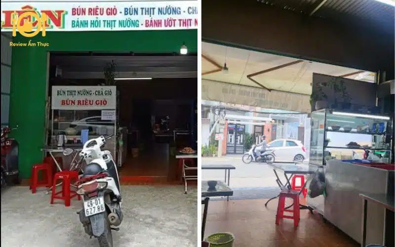 Review quán bún thịt nướng Liên ở Đà Lạt thơm ngon khó cưỡng 8 bún thịt nướng liên