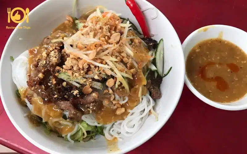 Bún thịt nướng Loan Đà Nẵng - Quán ngon đậm hương vị miền Trung 6 bún thịt nướng loan đà nẵng