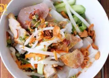 bún thịt nướng mạc đĩnh chi