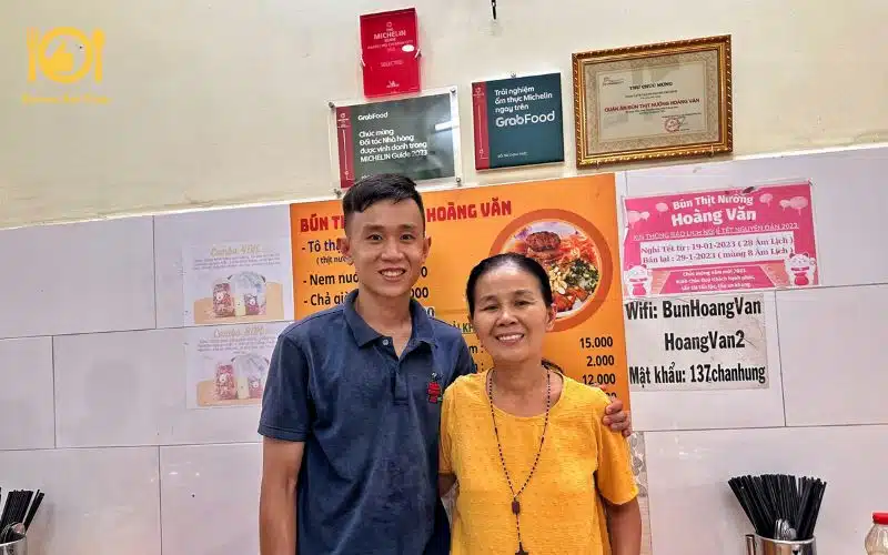 TOP 2 quán bún thịt nướng Michelin siêu đẳng cấp, chuẩn 5 sao 7 bún thịt nướng michelin