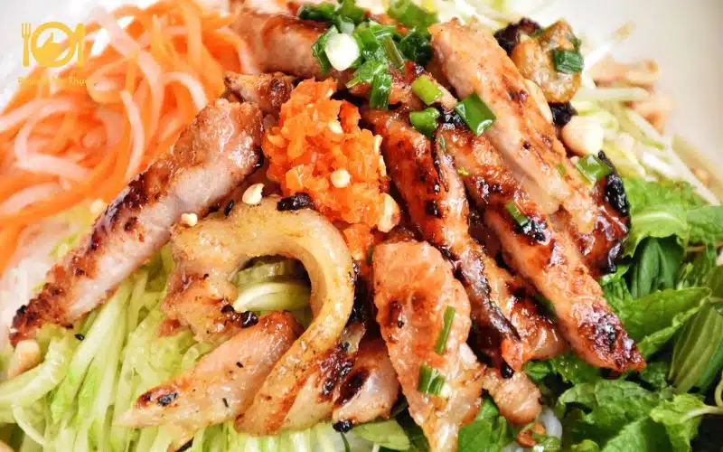 Điểm danh 3 quán bún thịt nướng Nghệ An ngon “khó lòng chối từ” 6 bún thịt nướng nghệ an