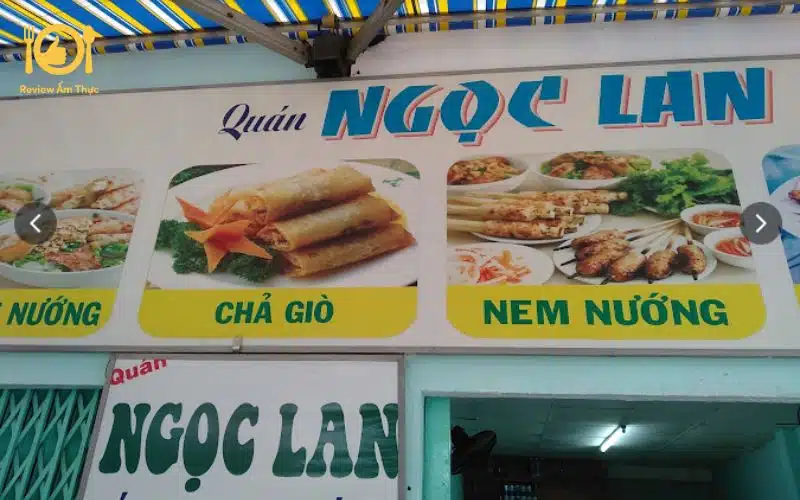 Review chi tiết quán bún thịt nướng Ngọc Lan có gì đặc biệt? 10 bún thịt nướng ngọc lan