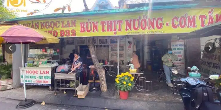 bún thịt nướng ngọc lan