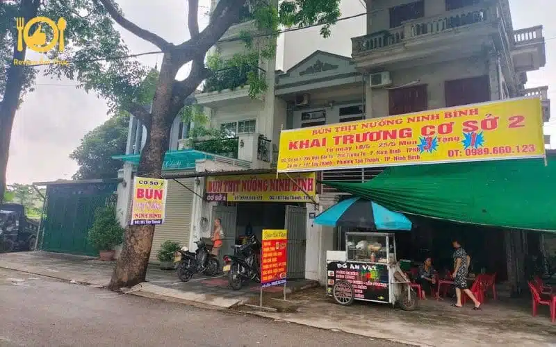 TOP 5 quán bún thịt nướng Ninh Bình siêu ngon nức tiếng đất Cố Đô 9 bún thịt nướng ninh bình