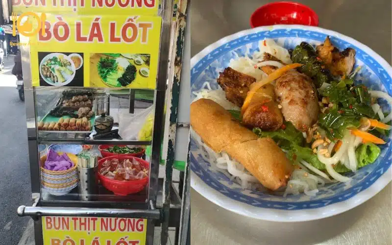 Điểm danh 4 quán bún thịt nướng Phan Văn Trị ngon bất bại 9 bún thịt nướng phan văn trị