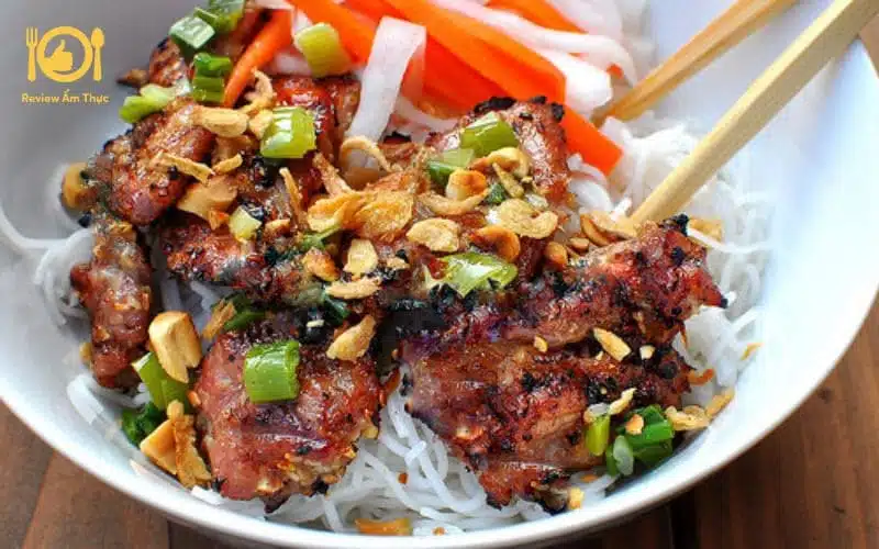 TOP 3 quán bún thịt nướng Phú Lâm ngon, chất lượng bạn nên thử 6 bún thịt nướng phú lâm