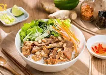bún thịt nướng phú lâm