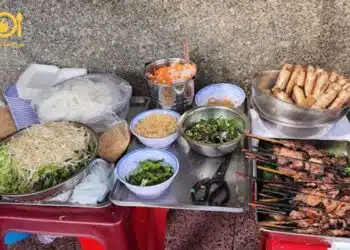 bún thịt nướng quận 2
