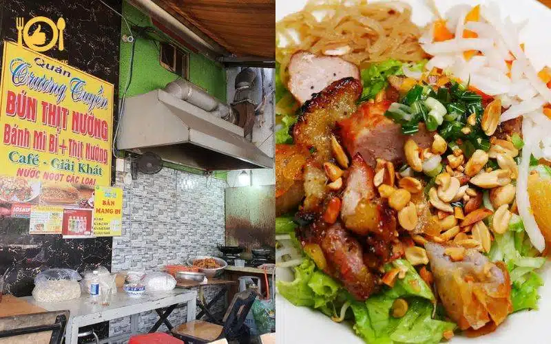 TOP 4 quán bún thịt nướng Quận 4 Sài Gòn ăn một lần là nhớ mãi 6 bún thịt nướng quận 4