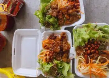 bún thịt nướng quang trung