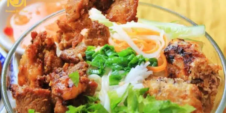 Giới thiệu top 3 quán bún thịt nướng Quy Nhơn ngon chuẩn vị 4 bún thịt nướng quy nhơn