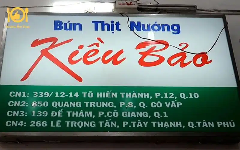 Top 3 quán bún thịt nướng Tô Hiến Thành nổi tiếng tại quận 10 6 bún thịt nướng tô hiến thành