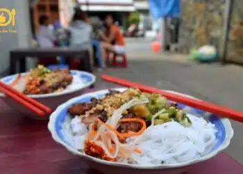 bún thịt nướng tô hiến thành