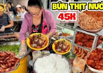 bún thịt nướng Tư Loan